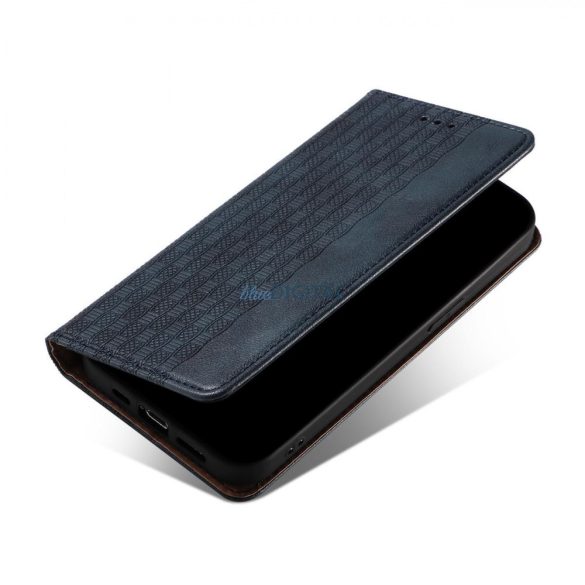 Magnet Strap Case Samsung Galaxy A23 5G Flip pénztárca Mini Lanyard Stand kék