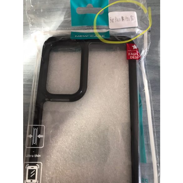 Outer Space Case Xiaomi Poco M4 Pro 5G tok rugalmas kerettel fekete