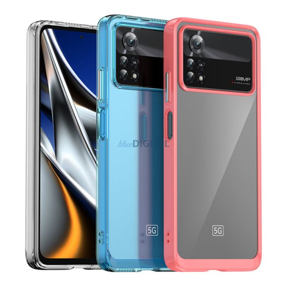 Outer Space tok Xiaomi Poco X4 Pro 5G tok rugalmas kerettel fekete