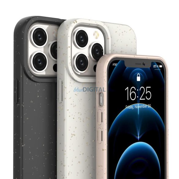 Eco Case tok iPhone 14 Plus szilikon lebomló tok fekete