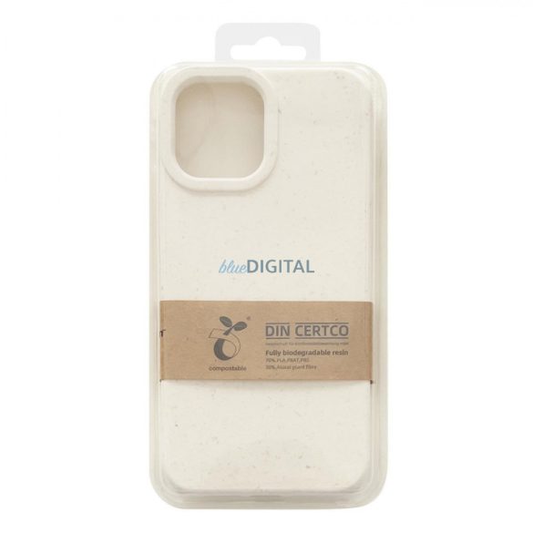 Eco Case tok iPhone 14 Plus szilikon lebomló tok fehér