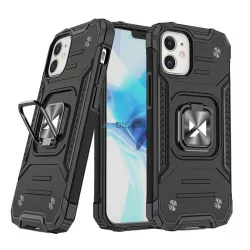 Wozinsky Ring Armor tok iPhone 14 Max - fekete
