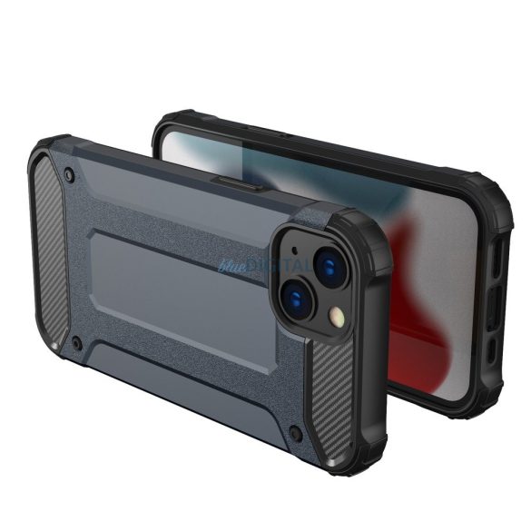 Hybrid Armor tok iPhone 14 Armor hibrid tok kék