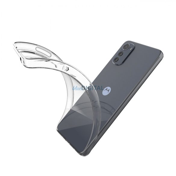Ultra Clear 0,5 mm-es tok Motorola Moto E32 vékony tok átlátszó