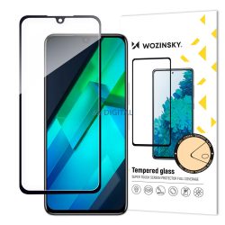   Wozinsky Full Glue edzett üveg Infinix Note 12 G96 Full képernyővédő fekete (tokbarát)