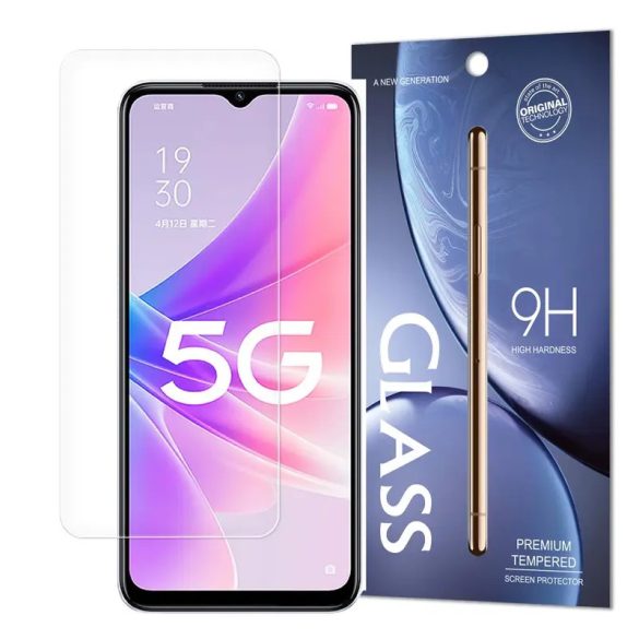 9H edzett üveg Oppo A57/A57e/A57s/A77