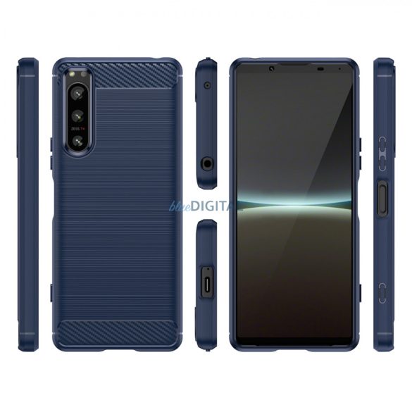 Thunder Case tok Xiaomi Poco M4 5G fekete