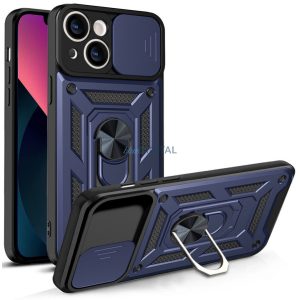 Hybrid Armor Camshield tok iPhone 13 Armor tok kameratok kék