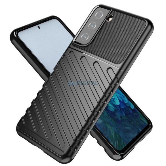 Thunder Case tok Samsung Galaxy A14 5G szilikon Armor tok fekete