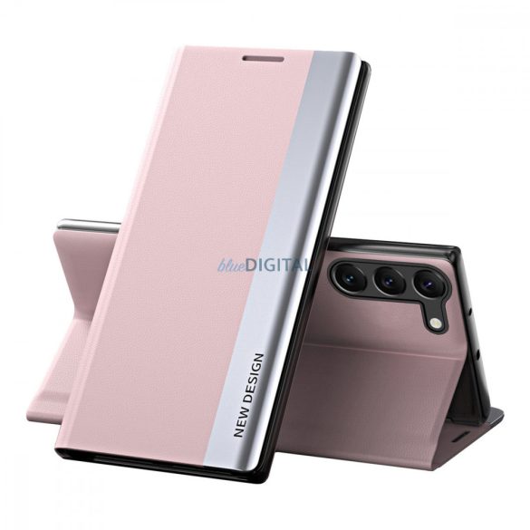 Sleep Case Pro tok Samsung Galaxy S23+ egy flip állvány rózsaszínű