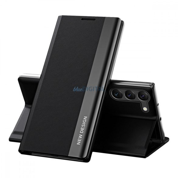 Sleep Case Pro tok Samsung Galaxy S23+ flip állvány fekete