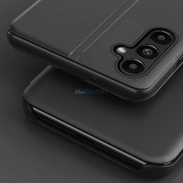 Eco Leather View Case tok Samsung Galaxy Samsung Galaxy S23 Ultra egy flip állvány piros