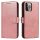 Mágneses tok Samsung Galaxy Samsung Galaxy S23 Ultra Cover Flip Wallet Stand rózsaszínű
