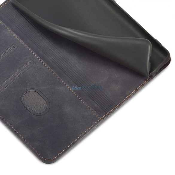 Magnet Fancy Case Samsung Galaxy S23+ mágneses flipes tok pénztárcával, állvánnyal, fekete