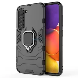   Ring Armor tok Samsung Galaxy S23 Armor tok mágneses tartó gyűrű fekete