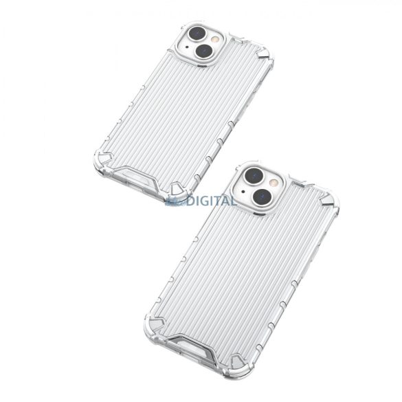 Ombre Protect Case iPhone 13 rózsaszín és kék Armor tok