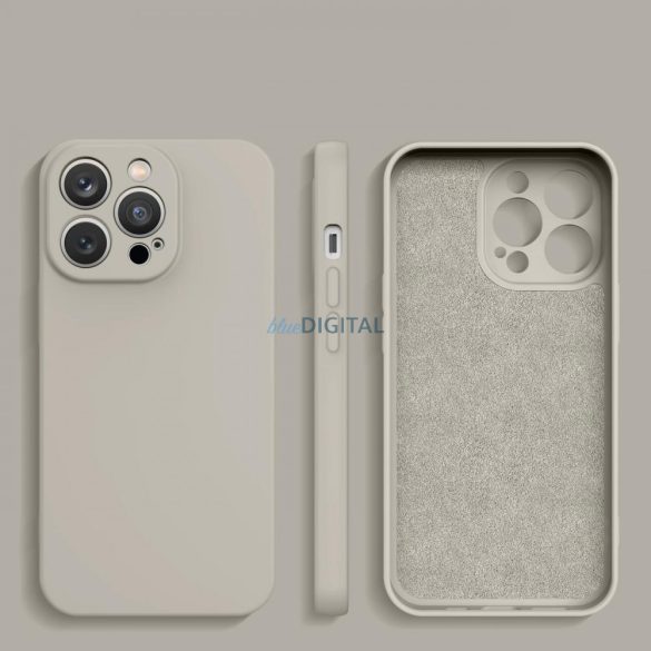 Szilikon Case Samsung Galaxy A14 5G / Galaxy A14 szilikon tok bézs