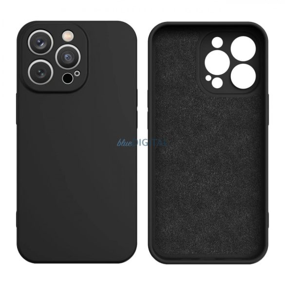 Szilikon Case Samsung Galaxy A14 5G / Galaxy A14 szilikon tok fekete