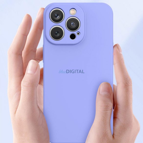 Szilikon Case Samsung Galaxy A14 5G / Galaxy A14 szilikon tok világoskék