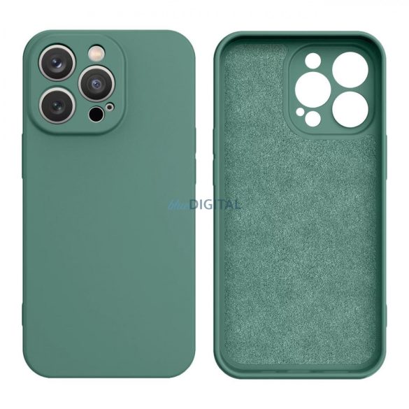 Szilikon Case Samsung Galaxy A14 5G / Galaxy A14 szilikon tok zöld