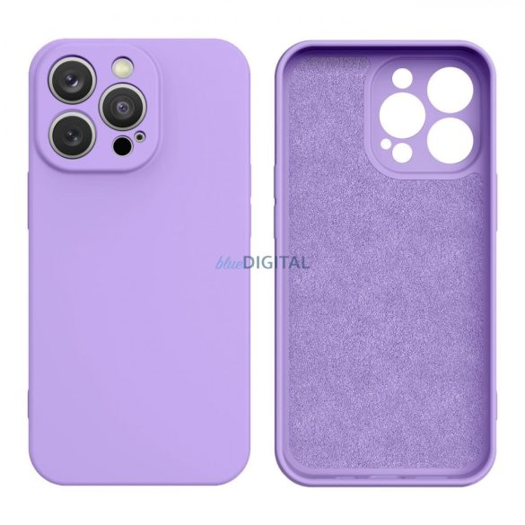 Szilikon Case Samsung Galaxy A14 5G / Galaxy A14 szilikon tok lila