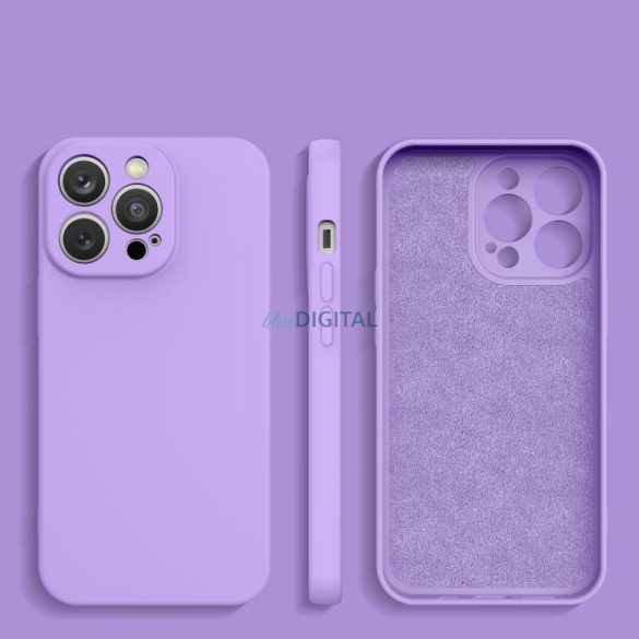 Szilikon Case Samsung Galaxy A14 5G / Galaxy A14 szilikon tok lila