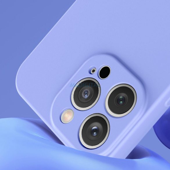 Szilikon Case Samsung Galaxy A54 5G szilikon tok világoskék