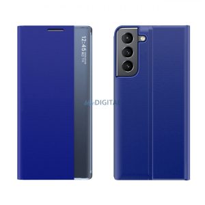 New Sleep Case Samsung Galaxy A54 5G flipes tok állvánnyal kék