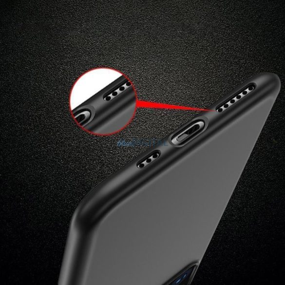 SOFT Case Huawei nova Y61 vékony szilikon tok fekete