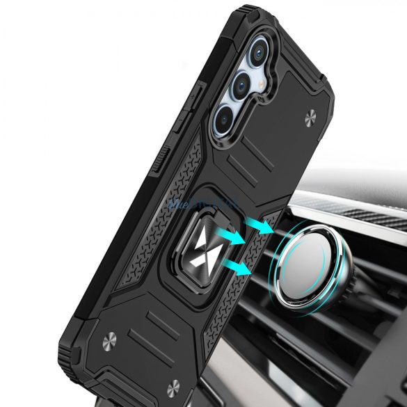 Wozinsky Ring Armor Samsung Galaxy A54 5G Armor tok mágneses tartó gyűrű fekete