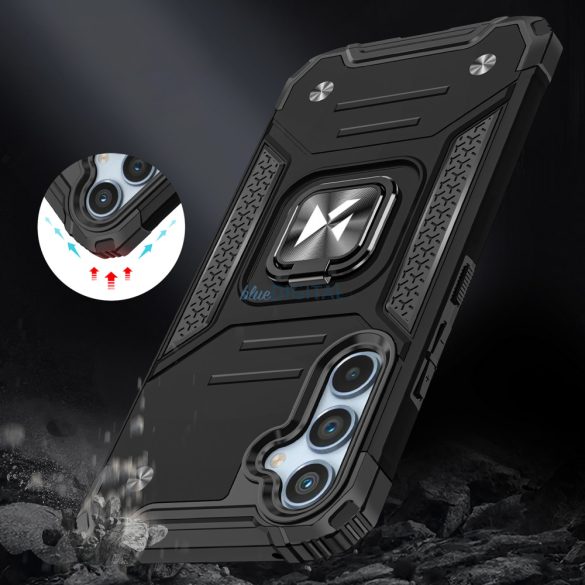 Wozinsky Ring Armor Samsung Galaxy A54 5G Armor tok mágneses tartó gyűrű fekete