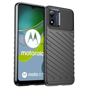 Thunder Case Motorola Moto E13 szilikon Armor tok fekete