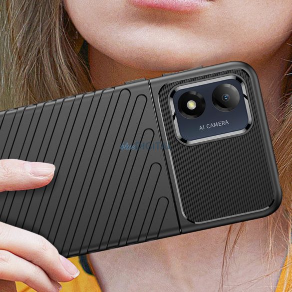 Thunder Case Motorola Moto E13 szilikon Armor tok fekete