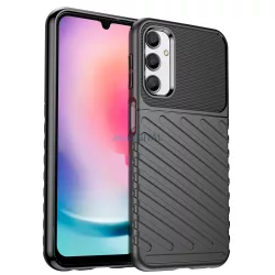   Thunder Case tok Samsung Galaxy A24 4G szilikon armor tok fekete