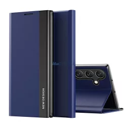  Sleep Case Pro Case SAMSUNG Galaxy A24 4G készülékhez flipes állvánnyal kék tok