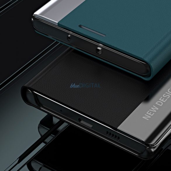 Sleep Case Pro tok XIAOMI Redmi Note 12 Pro+ készülékhez flipes állvánnyal fekete