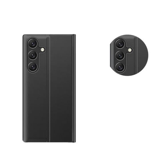 New Sleep könyvtok Samsung Galaxy A24 4G - kék