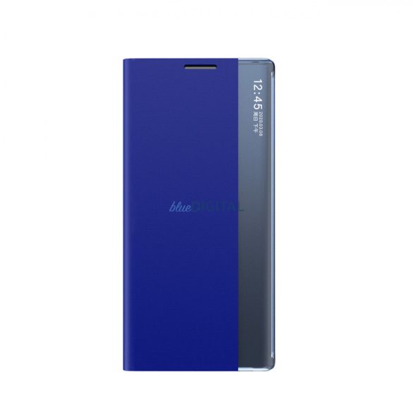New Sleep Case Cover Xiaomi Redmi Note 12 5G / Poco X5 5G Cover with Flip Stand kék tok