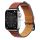 Bőr csereszíj Apple Watch Ultra, SE, 9, 8, 7, 6, 5, 4, 3, 2, 1 (49, 45, 44, 42 mm) piros