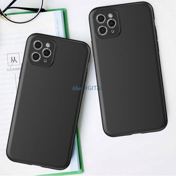 Soft Case Samsung Galaxy A24 4G vékony szilikon tok fekete