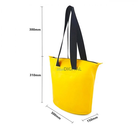 11L PVC vízálló táska - sárga tok