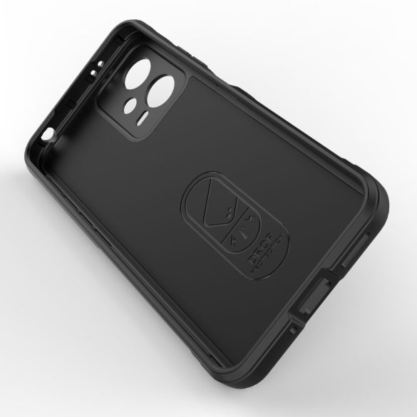 Magic Shield tok Xiaomi Redmi Note 12 5G / Poco X5 5G Rugalmas Armor tok fekete