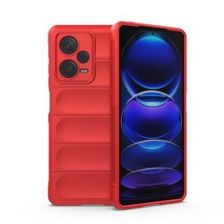   Magic Shield tok Xiaomi Redmi Note 12 Pro+ Rugalmas Armor tok piros