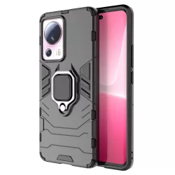   Ring Armor tok Xiaomi 13 Lite Armor tok mágneses tartó gyűrű fekete