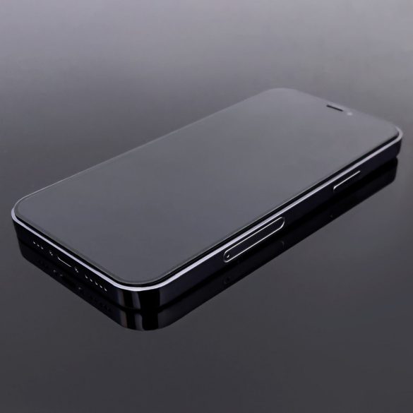 Edzett üveg Xiaomi Poco F5 Pro 9H Wozinsky Frame Full Glue edzett üveggel - Fekete fólia