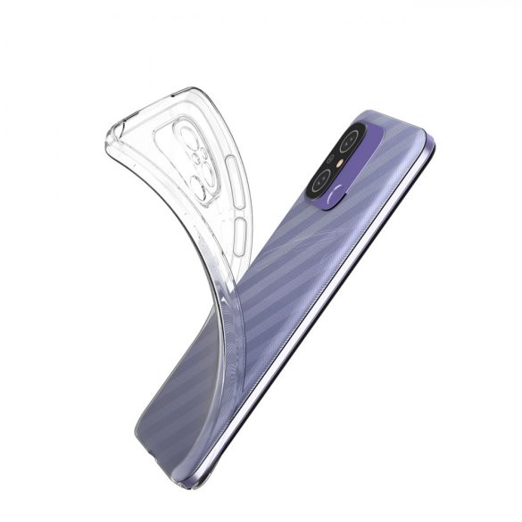Ultra Clear 0,5 mm-es tok Xiaomi Redmi 11A / Poco C55 / Redmi 12C vékony tok átlátszó