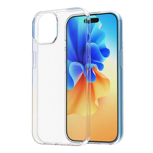 iPhone 15 tok az Ultra Clear Series átlátszó színben