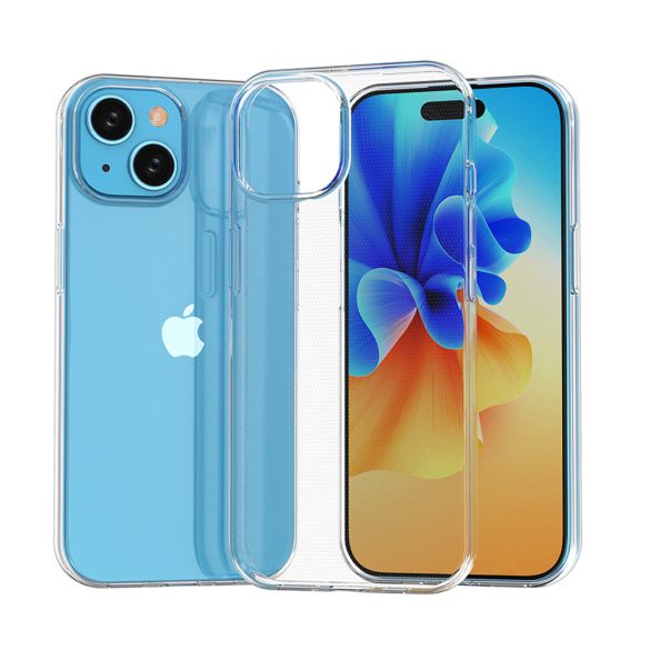 iPhone 15 tok az Ultra Clear Series átlátszó színben