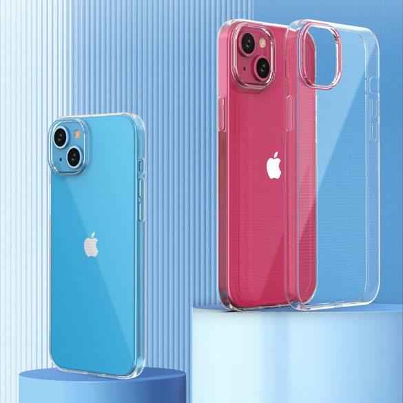 iPhone 15 Plus tok Ultra Clear Series átlátszó színben