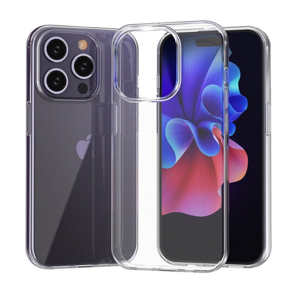 iPhone 15 Pro tok az Ultra Clear Series átlátszó színben